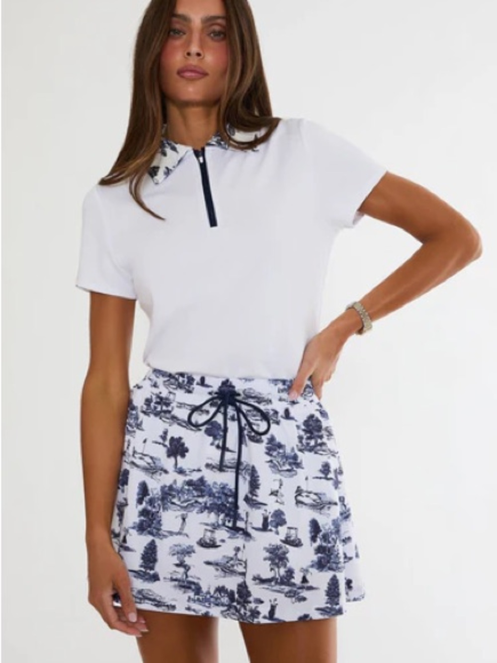 Beach Riot Ottavia Top Evening Golf Toile